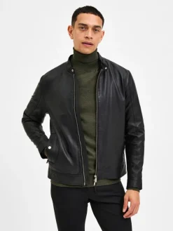SELECTED HOMME Slharchive classic nahkatakki