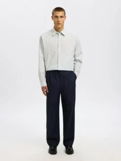 SELECTED HOMME Slhctmben stripe ls shirt kauluspaita