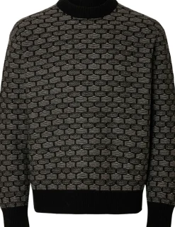 SELECTED HOMME Slhkeith ls knit relaxed crew