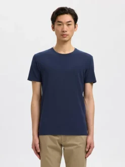 SELECTED HOMME Slhnewpima ss o-neck t-paita