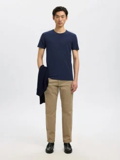 SELECTED HOMME Slhnewpima ss o-neck t-paita