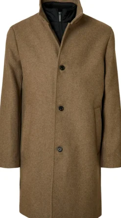 SELECTED HOMME Slhrainar wool blend coat