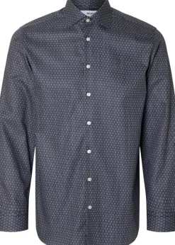 SELECTED HOMME Slhslim-ethan shirt ls aop spread pukupaita
