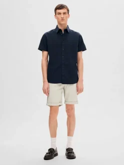 SELECTED HOMME Slhslim-luton flex shortsit