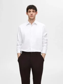 Selected homme slhslim-performance shirt ls pukupaita