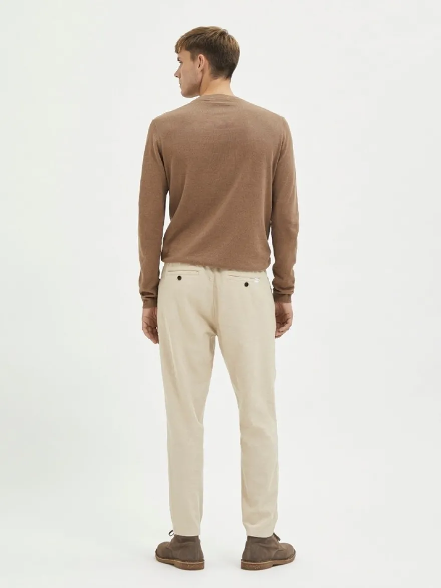 SELECTED HOMME Slh172-slimtape brody pellavahousut
