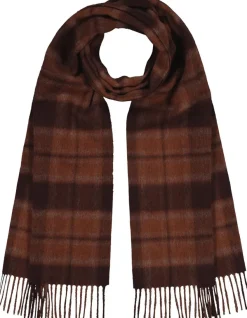 SELECTED HOMME Slhtope wool check scarf