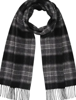 SELECTED HOMME Slhtope wool check scarf