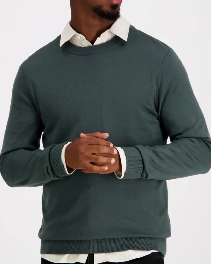 SELECTED HOMME Slhtray ls knit merinoneule