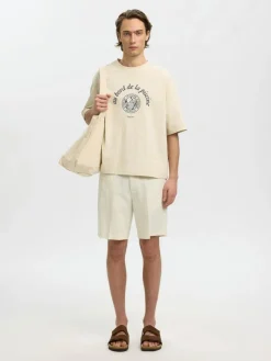 SELECTED HOMME t-paita Slhboxynorman graphic ss