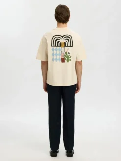 SELECTED HOMME T-paita Slhrelaxnorman license