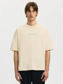 SELECTED HOMME T-paita Slhrelaxnorman license