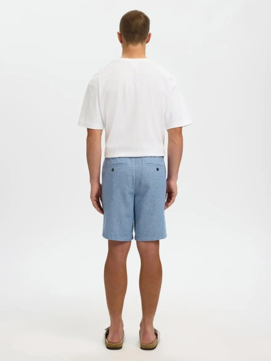 Selected Slhregular-brody linen bld pellavashortsit