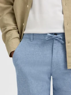 Selected Slhregular-brody linen bld pellavashortsit