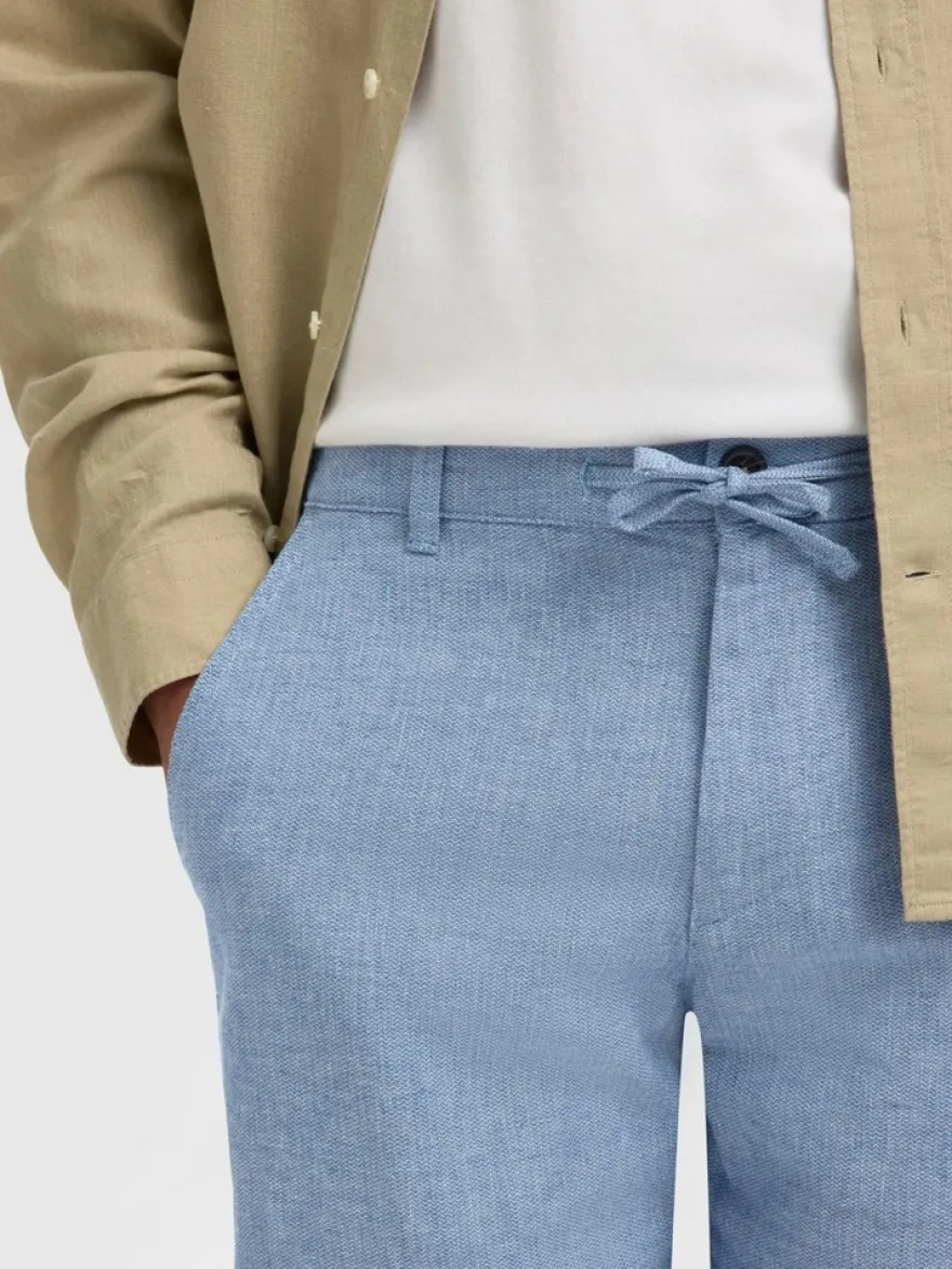 Selected Slhregular-brody linen bld pellavashortsit
