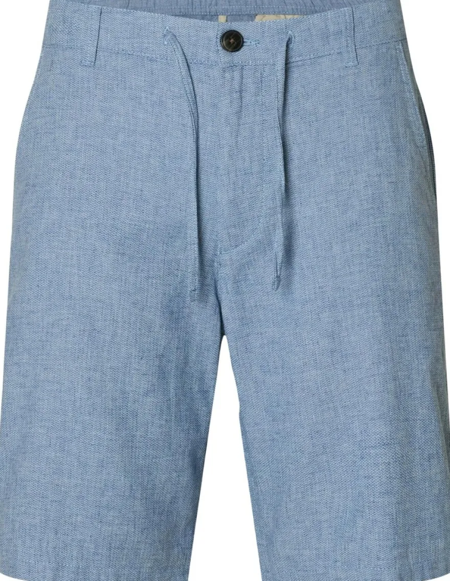 Selected Slhregular-brody linen bld pellavashortsit