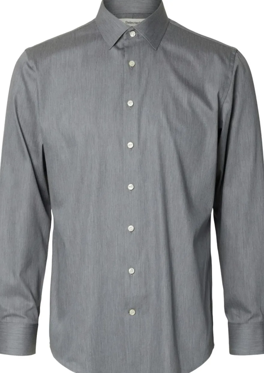 Selected Slhslimperformance ls shirt pukupaita