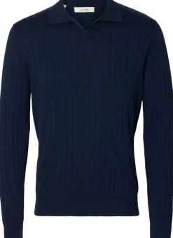 Selected Slhtorino ls knit open stitch neule