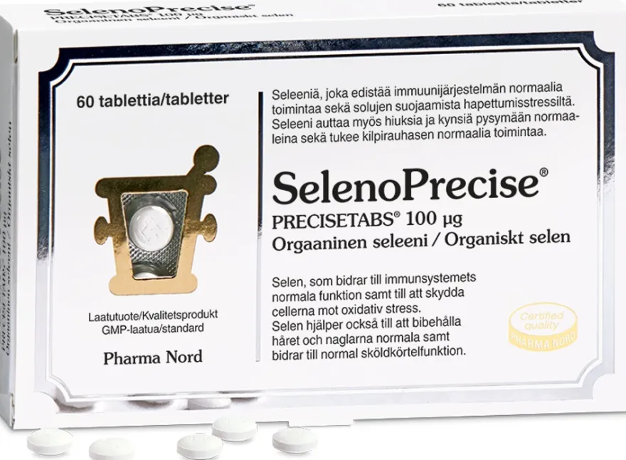 SelenoPrecise® ravintolisä 60 tabl.