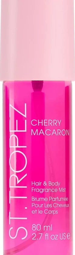 Self Tan Kit Cherry Macaron (Classic Cherry Macaron Mousse 200 ml + Cherry Macaron Hair & Body Fragrance Mist 80 ml + Mitt)