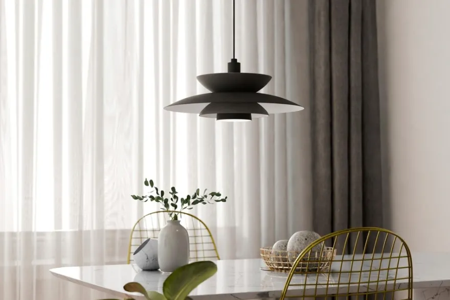 Sessak Lighting Asher Ø38 riippuvalaisin K5782-38MU musta