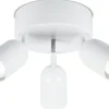 Sessak Lighting Kippo 3-os kattospotti K56612-3VA pyöreä valkoinen