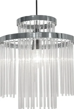 Sessak Lighting Mirella riippuvalaisin K61817-30KR kromi/kirkas