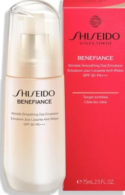 Shiseido Benefiance Wrinkle Smoothing Day Emulsion SPF30 kasvoemulsio 75 ml