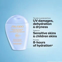 Shiseido Expert Sun Protector Sensitive SPF50+ -aurinkovoide 150 ml
