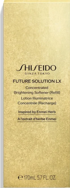 Shiseido FSLX Concentrated Brightening Softener Refill hoitovesi täyttöpakkaus 170 ml