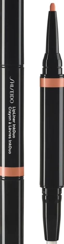 Shiseido Lipliner Inkduo Bare-primer & huultenrajauskynä 1,1 g