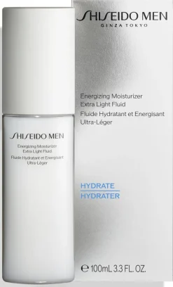 Shiseido Men Energizing Moisturizer Extra Light Fluid kosteusemulsio 100 ml