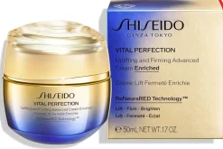 Shiseido Vital Perfection Uplifting and Firming Advanced Cream Enriched päivävoide 50 ml