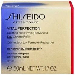 Shiseido Vital Perfection Uplifting and Firming Advanced Day Cream refill päivävoiteen täyttöpakkaus 50 ml