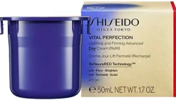 Shiseido Vital Perfection Uplifting and Firming Advanced Day Cream refill päivävoiteen täyttöpakkaus 50 ml