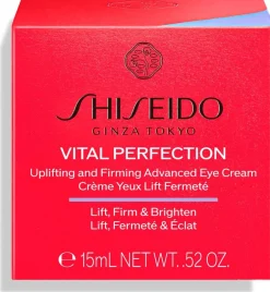 Shiseido Vital Perfection Uplifting and Firming Advanced Eye Cream silmänympärysvoide 15 ml