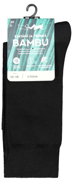 Sidoste bambusukat 2 pack