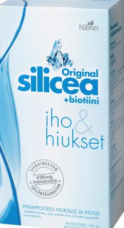 Silicea Original+biotiini piihappogeeli 500ml