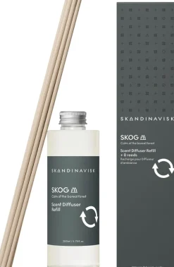 Skandinavisk Skog huonetuoksu täyttöpullo 200ml +tikut