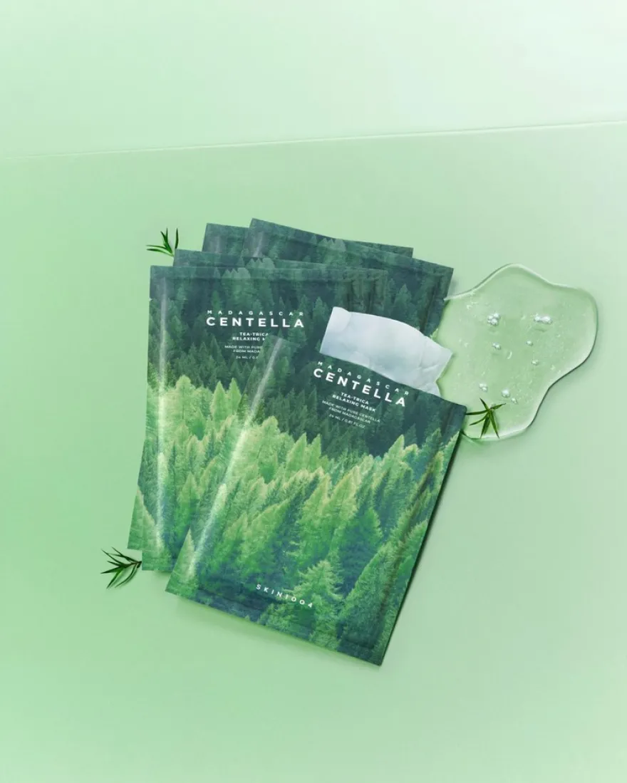 SKIN1004 madagascar centella tea-trica relaxing mask 24ml (1ea)