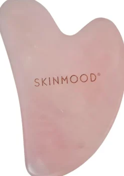 SkinMood® Gua sha hierontakivi ruusukvartsia