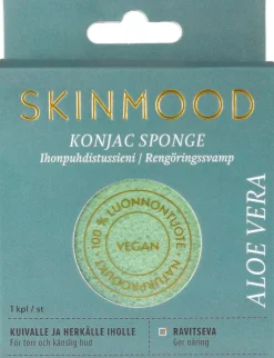 SkinMood® Konjac-kasvojenpesusieni Aloe Vera