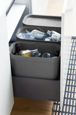 SmartStore Collect 13 L harmaa lajitteluastia