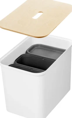 SmartStore Collect setti 76 L valkoinen/poppeli