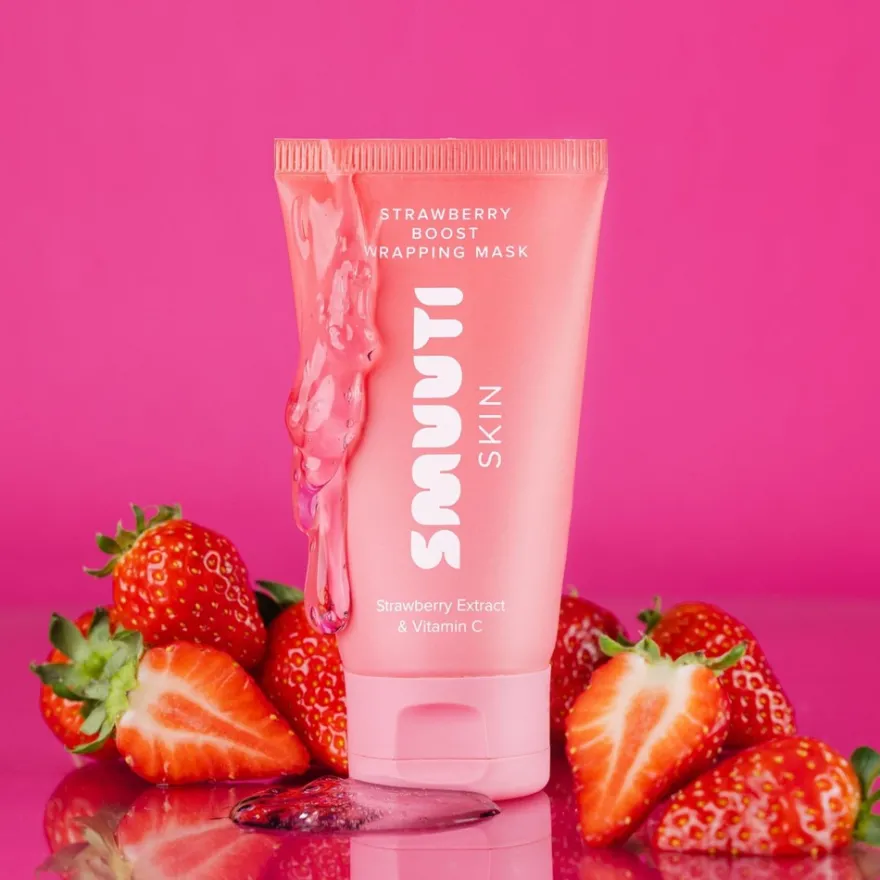 Smuuti Skin Strawberry Boost Wrapping Mask 70 ml