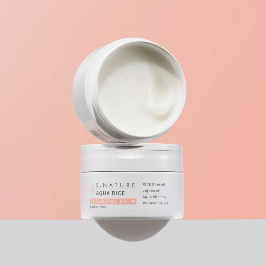 S.NATURE AQUA RICE CLEANSING BALM -puhdistusbalmi 90ml