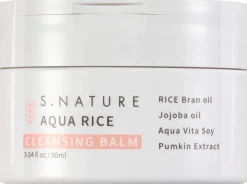 S.NATURE AQUA RICE CLEANSING BALM -puhdistusbalmi 90ml