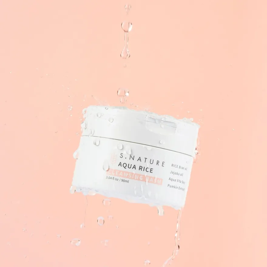 S.NATURE AQUA RICE CLEANSING BALM -puhdistusbalmi 90ml