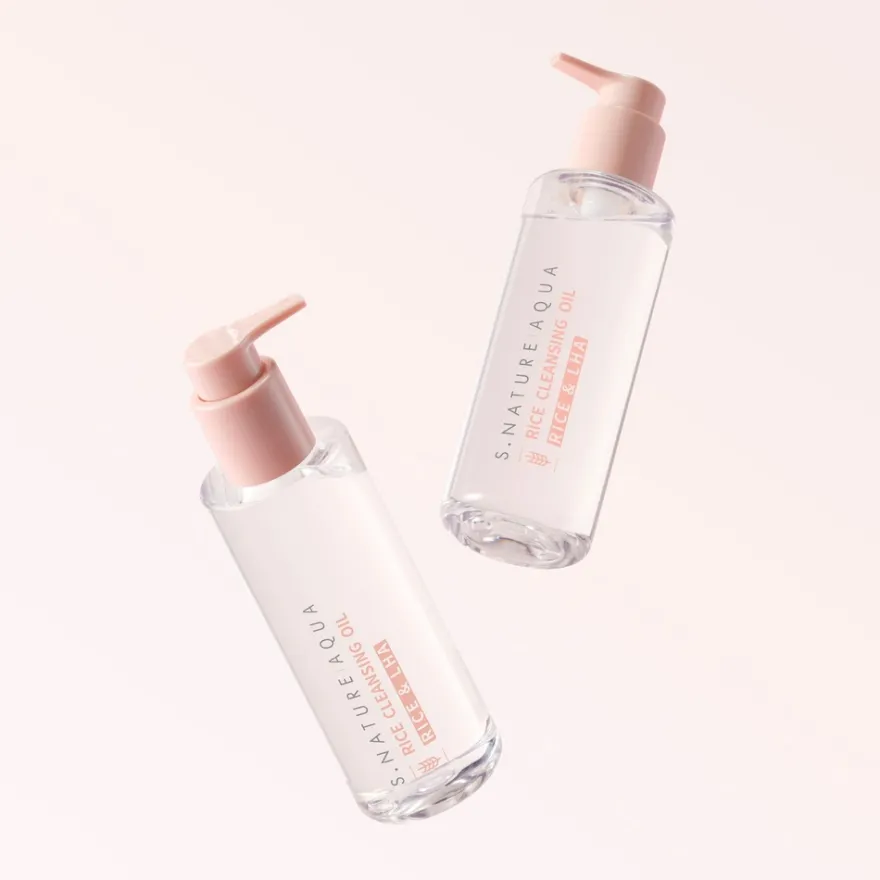 S.NATURE AQUA RICE FOAM CLEANSER -puhdistusöljy 200ml