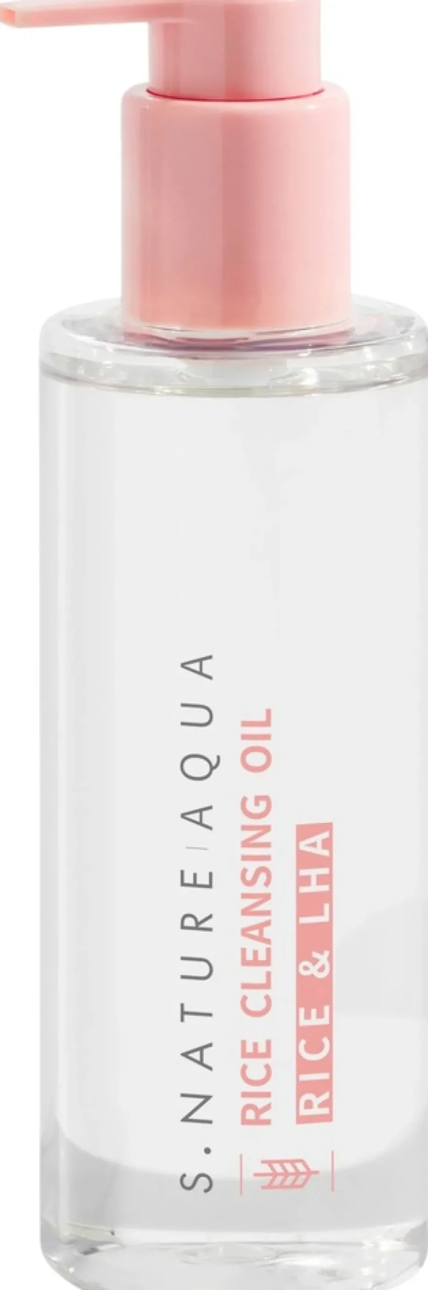 S.NATURE AQUA RICE FOAM CLEANSER -puhdistusöljy 200ml